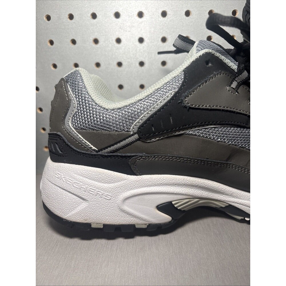 Skechers Stamina Cutback Shoes Mens Size 14 EW Extra Wide Gray Running Sneakers - Picture 8 of 14
